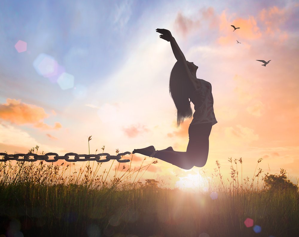 Freely trapped