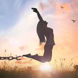 Freely trapped