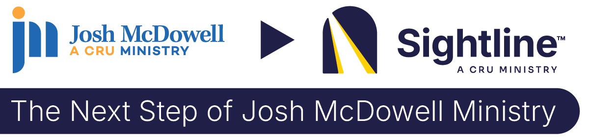 JMM is becoming Sightline - Sightline: The Next Step of Josh McDowell Ministry